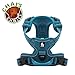 Chai's Choice Dog Harness Vest Small (Teal Blue) | Comfortable & Secure with Adjustable Strap Soft Padded Dog Vest | No-Choke & Easy Control Pet Oxford | 3M Reflective Stripes for Dog Visibility