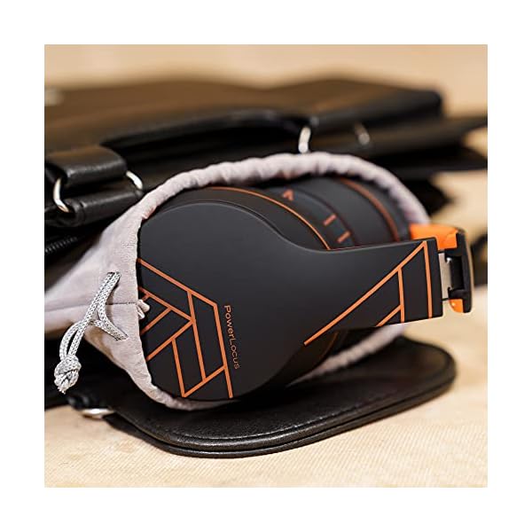 PowerLocus-P6-Bluetooth-Headphones-Over-Ear-Wireless-Headphones-Super-Bass-Hi-Fi-Stereo-Sound-20Hrs-Battery-LifeSoft-Earmuffs-Headphones-with-Mic-Voice-Assistant-for-iPhoneAndroidLaptopsPCTV PowerLocus P6 Bluetooth Headphones Over Ear, Wireless Headphones, Super Bass Hi-Fi Stereo Sound, 20Hrs Battery Life,Soft…