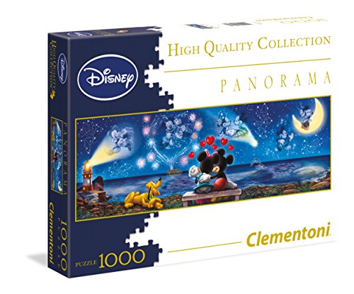 Clementoni Disney Mickey and Minnie Panorama Puzzle (1000 Piece)