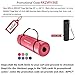 REEHUT 1/2-Inch Extra Thick High Density NBR Exercise Yoga Mat for Pilates, Fitness & Workout w/Carrying Strap (Pink)