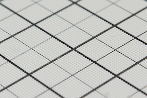 Ledger Size, 11" x 17" 'Freehand Designer' Sheet. Draw Perfect Straight Lines Templates. Grid Type Sheets for Scale Drawings