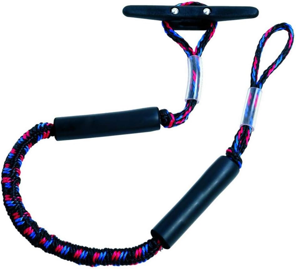 Greyghost Heavy Duty Marine Mooring Rope Boat Bungee Dock Line Anchor Rope Bungee Cord Dockline Boats Kayak Accessories