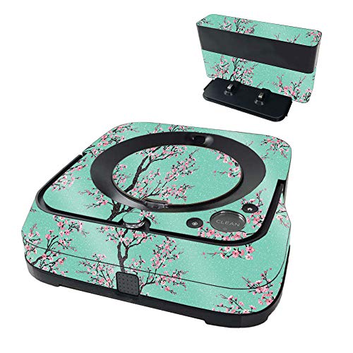 MightySkins Glossy Glitter Skin Compatible with iRobot Braava Jet m6 - Cherry B…
