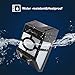 Derlights Solar Wall Lights Outdoor, Waterproof Solar Fence Light for Landscape Garden Yard Lawn Fence Deck Roof Lighting Decoration (4pcs)