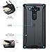 Poetic Poetic Affinity Series X-Form TPU PC Bumper Case for LG V10 - Black/Clear