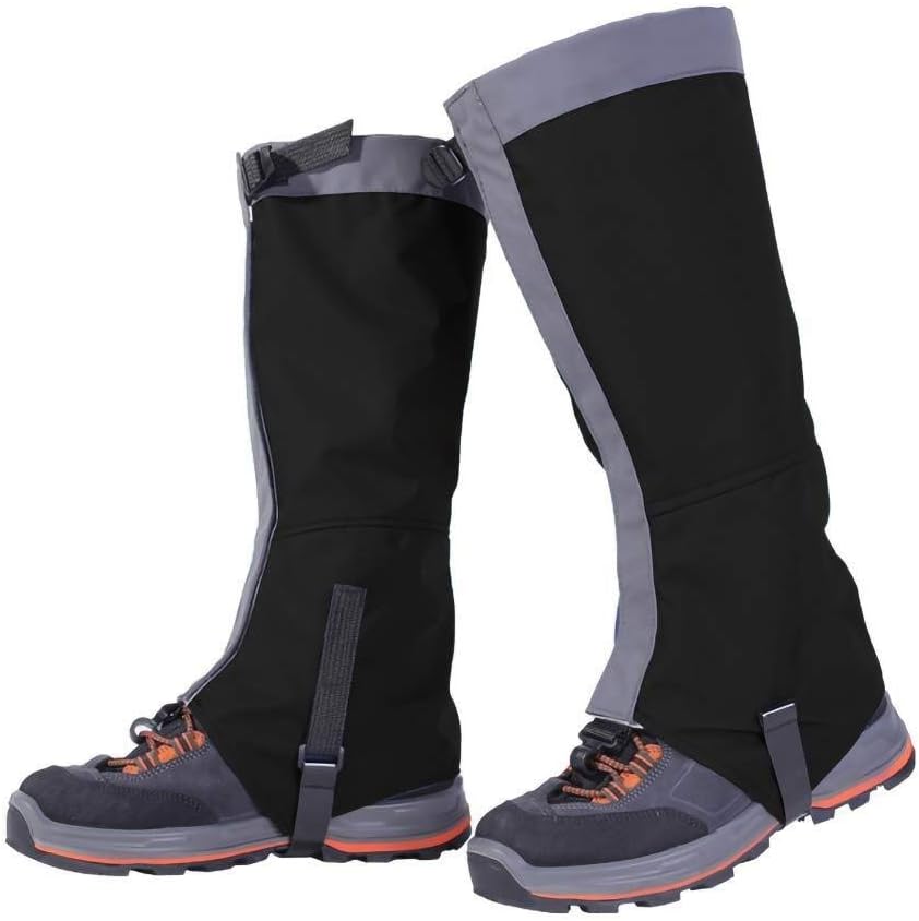 XGG Hiking Gaiters,Waterproof Leg Gaiters Outdoor Snow