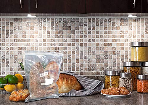 sealpro Vrieszak 1 Gallon ~ UK Gallon Maat 4,55L, Herbruikbaar ~ Heavy-Duty Plastic ~ Extra Sterk Dubbele Ritssluiting… - Afbeelding 4