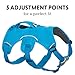 Ruffwear, Web Master, Multi-Use Support Dog Harness, Hiking and Trail Running, Service and Working, Everyday Wear, Blue Dusk, Medium