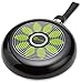 Ecolution Artistry Nonstick Frying Pan, Easy To Clean, Comfortable Handle, Even Heating, Dishwasher Safe Pots and Pans, 11-Inch, Black