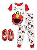 Sesame Street Elmo Toddler,2 Piece Pajama Set,with
