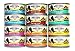 Merrick Whole Earth Farms Grain Free Wet Cat Food Variety Pack - 6 Flavors - 2.75 oz. Each (12 Total Cans) Real Salmon, Turkey, Duck, Beef, Tuna & Whitefish, and Chicken Recipe