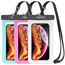 newppon Waterproof Cell Phone Pouch : 3 Pack