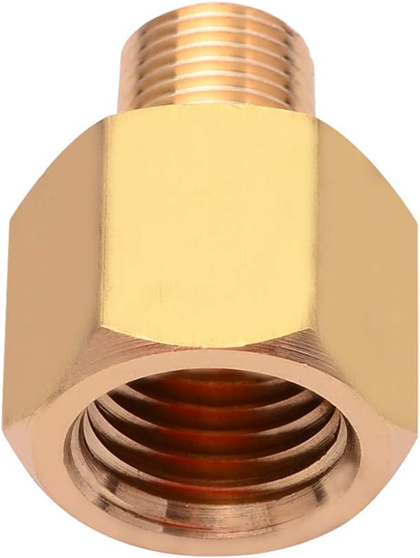 Copper Pipe Durable Brass BSPNPT Adapter 1/8 Inch Male