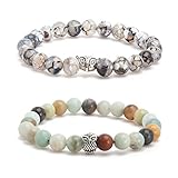 Mens Bracelet Bead Bracelet for Men Chakra Bracelet Lava Rock Bracelet for Men
