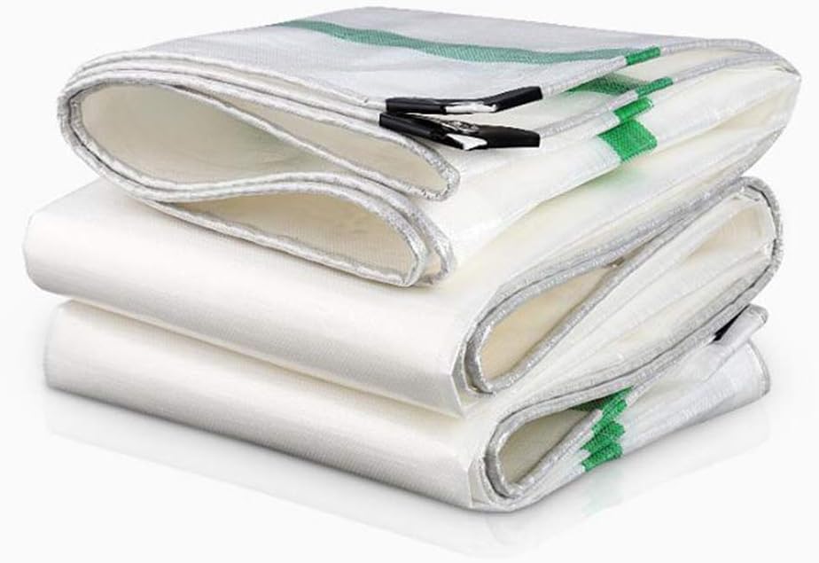 WYZBD Tarpaulins with Holes for Garden Furniture, Swimming Pool, Timber, Truck, Camping or Gardening,36M