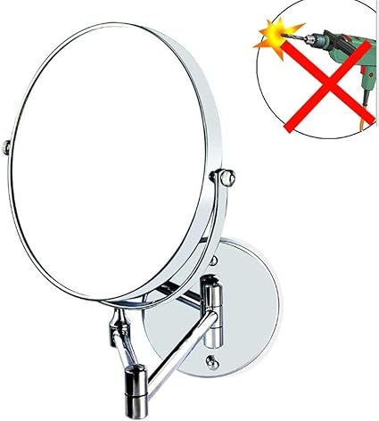 SYDDP Vanidad de baño Espejos de baño Espejo for afeitarse 3-5-7-10X