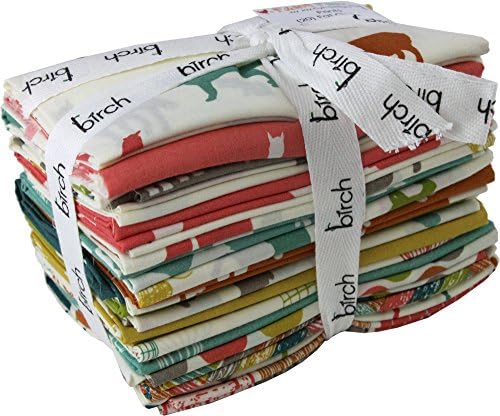 Jay-Cyn Designs Farm Fresh Prints 20 Fat Quarter Bundle Birch Organic Fabric