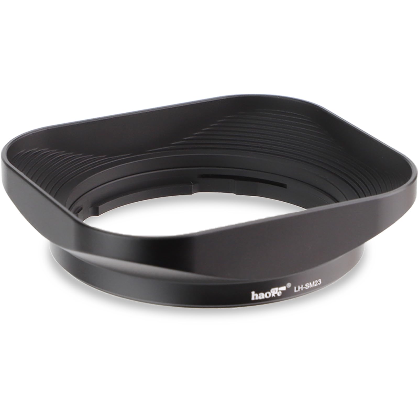 Haoge Square Metal Lens Hood for Sigma 23mm F1.4 DC DN Lens LH-SM23 Bayonet
