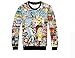 eiowhrfsedc hoodies Unisex 3D Printed Hooded Spring/Autumn Sweatshirt Rick and Morty Casual Pullovers