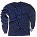 NYPD T-SHIRT, Officially Licensed Crewneck New York Police Department Long-Sleeve Athletic Tee, Navy S
