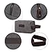 Canvas Travel Toiletry Organizer Shaving Dopp Kit Cosmetic Makeup Bag#204 (grey)