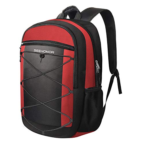SEEHONOR Insulated Cooler Backpack Leakproof Soft Large Capacity Cooler Bag Lightweight Backpack Cooler for Lunch Picnic Camping Hiking Park Beach Work