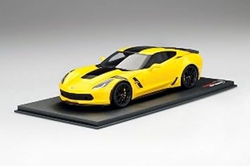 True Scale Miniatures Ts0119 Corvette Grand Sport Racing Yellow Top Speed Massstab 1 18 Sammlungsmodell Modell Auto Amazon De Spielzeug