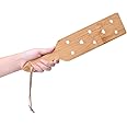 Bamboo Spanking Paddle for Sex Play, 13.4inch Lightweight and Super Durable with Smooth Finish Wood Paddle for Adults