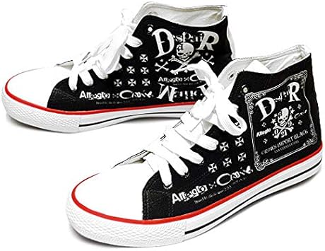 Amazon スニーカー メンズ ハイカットスニーカー スカル ドクロ おしゃれ かっこいい 派手 モード系 スニーカー ストリート系 スニーカー Alleglo Allegro アレグロ 26cm スニーカー
