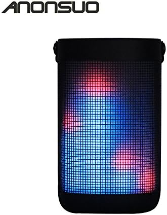 Anonsuo A8 Stereo lossless hi-fi Audio Portable outdoor wireless 10w Bluetooth Speakers with 36 kinds of led changing