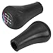 Manual Gear Shift Knob, Car Gear Shifter Knob Stick Head Lever for BMW 1 3 5 7 Series E81 E82 E87 E90 E91 E92 E60 E61 E63 E84 E53 E28 E30 E34 E36 ((5 speed))