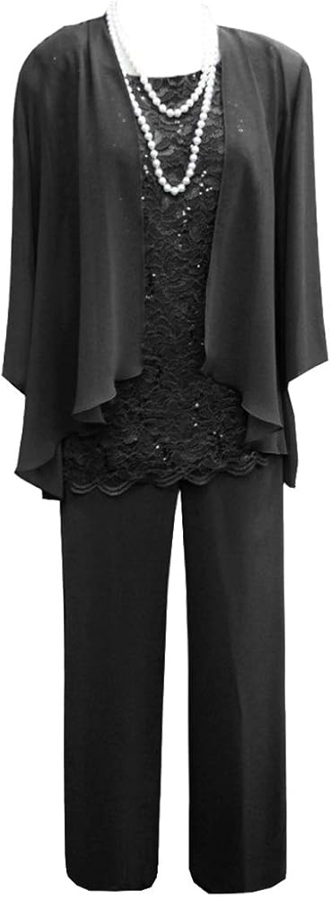 black mother of the bride pant suits