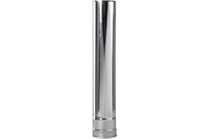 Winnerwell Extra Chimney Pipe 2.1" Diameter for Small Wood Burning Tent Stove – Stainless Steel Flue Extension Tube Compatibl