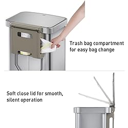 EKO Hudson Matte Stainless 50 Liter/13.2 Gallon