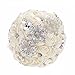 18cm Handmade Wedding Brooch Diamond Bridal Bouquet Satin Rose Flower with Rhinestone Artificial Pearls Beads Decorated for Bride Wedding Supplies--Beige
