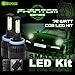 Stark Phantom Series 72W Headlight Conversion Kit - 8000LM - 6000K Crystal White - Bulb Size: H8 / H9 / H11 / H16