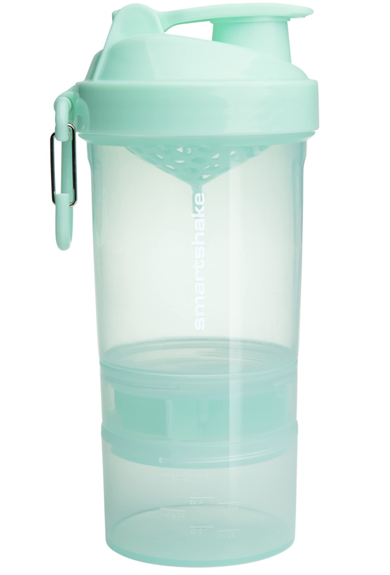 Smartshake Original2Go Drinking Bottle, 600 ml Capacity, Mint