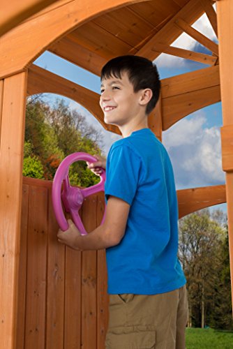 Creative Cedar Designs Playset Steering Wheel Accessory- Pink, One Size