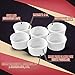 Ramiken Set of 6 Creme Brulee Ramekins 4 oz for Baking - Porcelain Ramakens as Small White Soufle Ramekins Best Ramekin Set of Ramikins