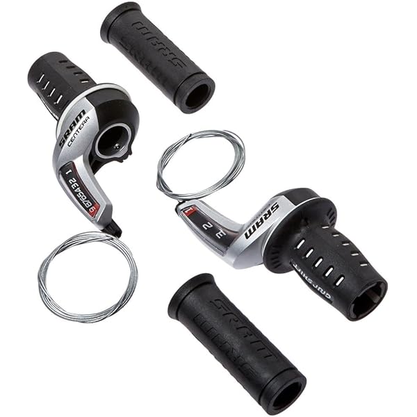 Speed Shifter SRAM Centera Twist Grip Shifter Set (8-Speed Rear