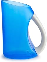 Munchkin Soft Rim Jug Shampoo Rinser Baby Bath Rinsing Device Blue view 4