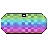 Ecandy Portable Bluetooth Speaker With Led,Powerful Sound with Build in Mic, Compatible with iPhone, iPad, Blackberry, Samsung, Mp3 Players and other Enable Bluetooth Devices-Black