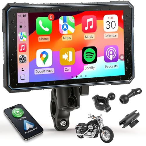 SIXTOP 5 Inch Motorcycle GPS Navigation