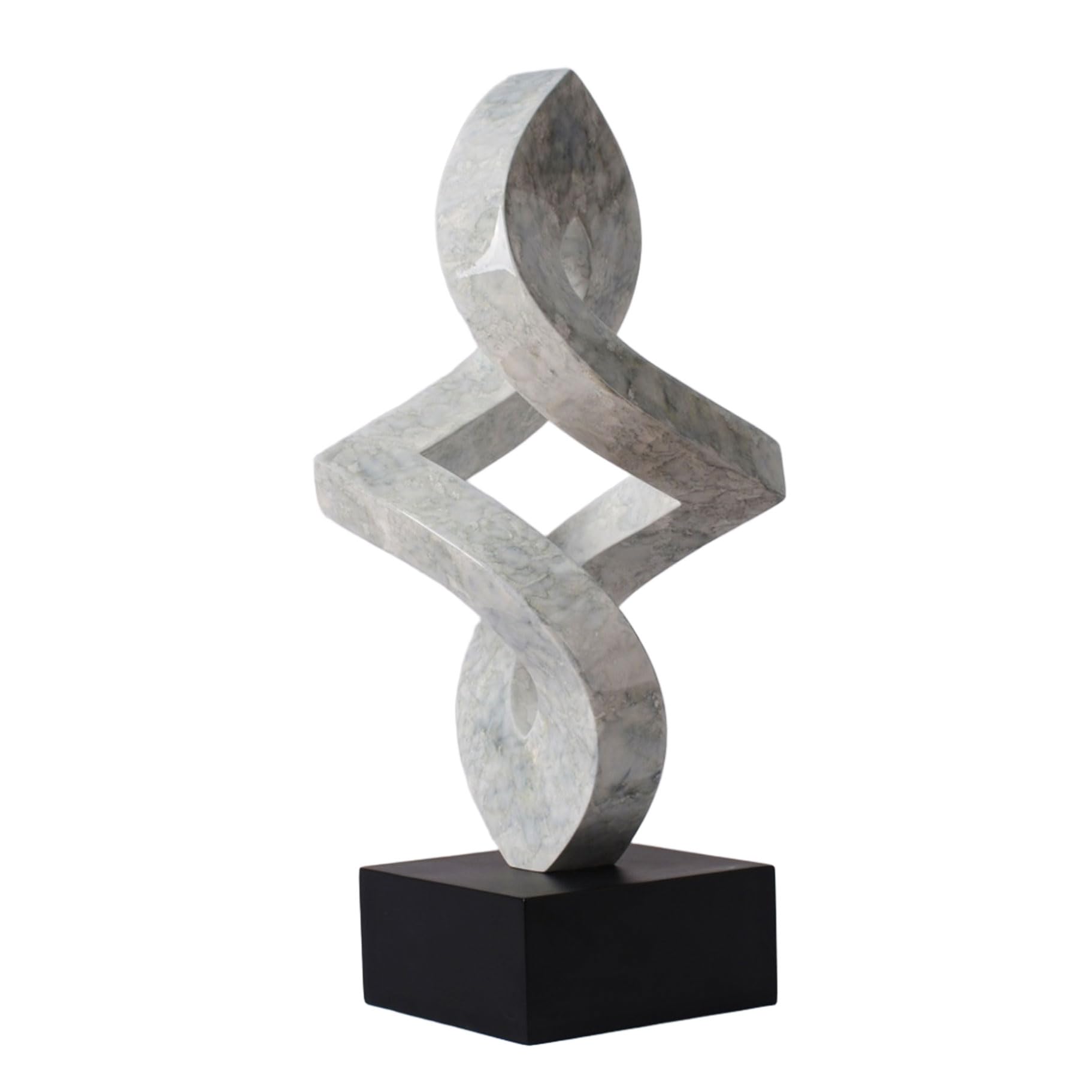 Photo 1 of NENBOLEC Modern Home Decor Abstract Arts Sculpture Table Bookshelf Decoration for Living Dining Room Bedroom Resin Statue 14.6inch