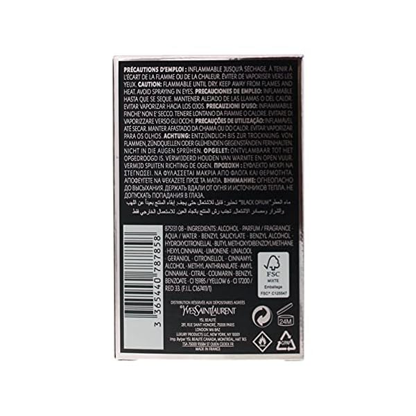 Yves Saint Laurent Black Opium Eau De Parfum 30 ml, 3365440787858
