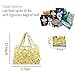 Reusable Grocery Shopping Bags Snoopy Yellow Foldable Tote Recycle Shopping Bag 1 Pack