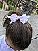 Sportybella - Dance Accessories, Hair Bow with Pink Ballet Slippers Design, Ponytail Holders - Gift for Dancers and Dance Enthusiasts, Hair Elastics