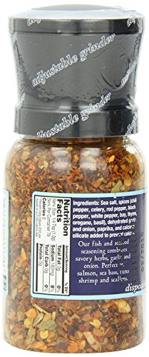 Olde Thompson 1040-15 Disposable Spice Grinder, 2.7 Ounce Fish and Seafood Seasoning