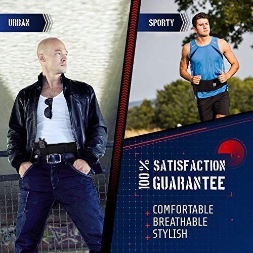 tommy raz Belly Band Concealed Carry IWB Holster, Neoprene Elastic