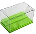 Fairbridge Acrylic Display Case/Box 3 Step Perspex Dust Proof Show Toy Figures and Vinylmation (Green)